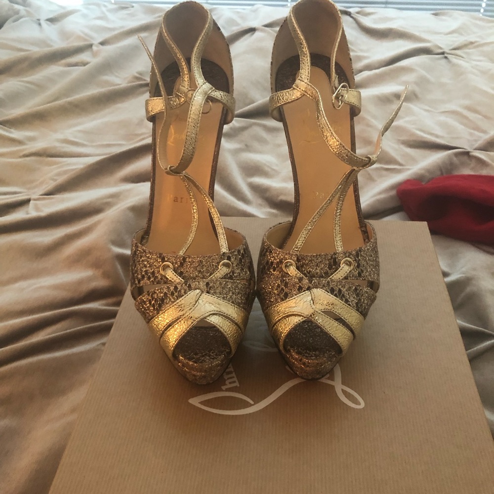 Christian louboutin glennalta glitter - Picture 2 of 4